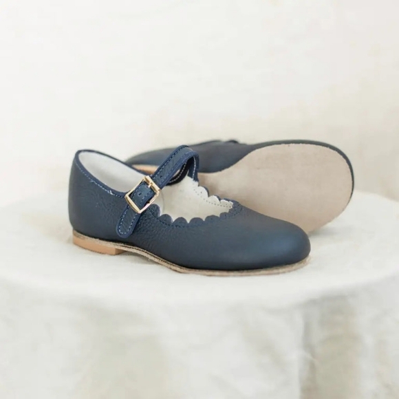 Zimmerman Shoes Other - Zimmerman | Scalloped Mary Jane - Navy